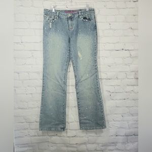 Younique Distressed Bling Jeans